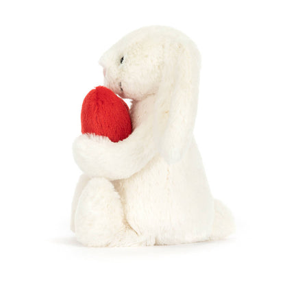 Bashful Red Love Heart Bunny - Original - Little Pickles Toy Store