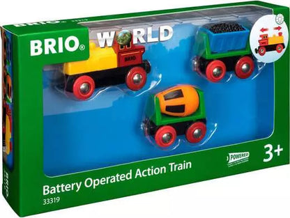 Brio Battery Operated Action Train #33319 - Little Pickles Toy Store