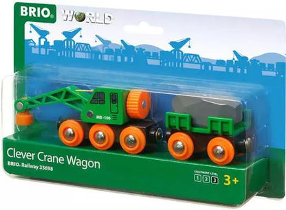 Brio Clever Crane Wagon #33698 - Little Pickles Toy Store