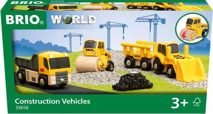 Brio Construction Vehicles #33658 - Little Pickles Toy Store