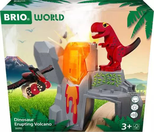 Brio Dinosaur Erupting Volcano Set