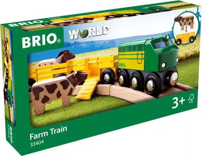 Brio Farm Train #33404 - Little Pickles Toy Store