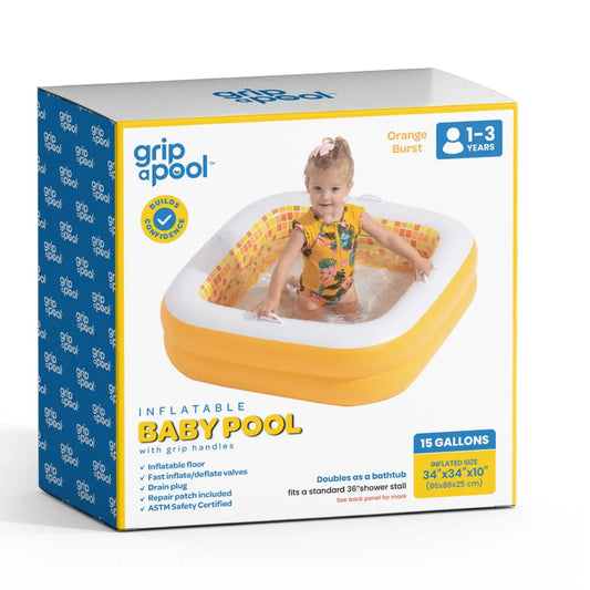 Grip A Pool - Inflatable 34" Baby Pool