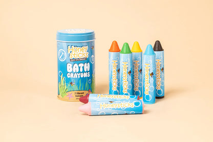 Honeysticks All Natural and Food-Grade Bath Crayons - 7 pack - Little Pickles Toy Store