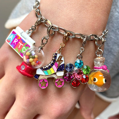 CHARM IT! - Chain Bracelet Silver - Little Pickles Toy Store