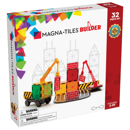 Magna-Tiles Builder 32-Piece Set - Little Pickles Toy Store