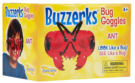 Buzzerks Bug Goggles - Look Like a Bug! See Like a Bug!