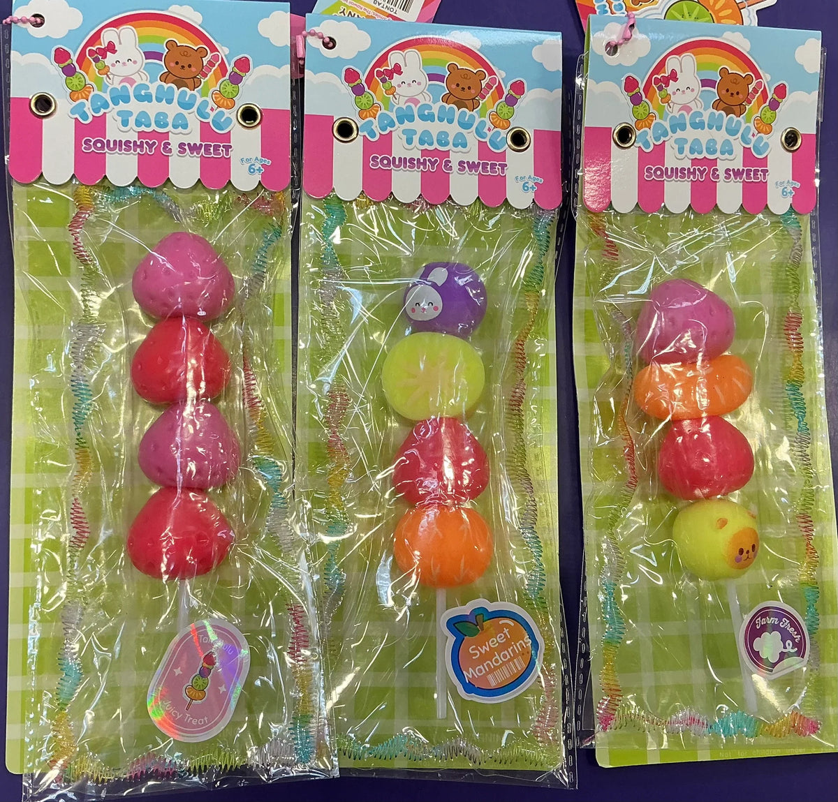 Tanghulu Taba Squishy & Sweet Squeeze Toy - No Refunds or Returns
