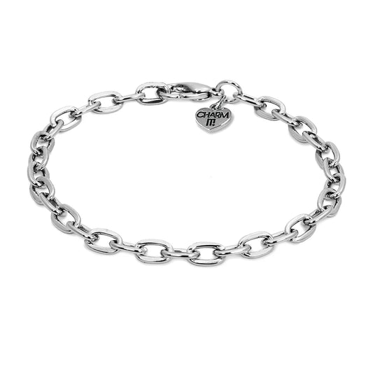 CHARM IT! - Chain Bracelet Silver