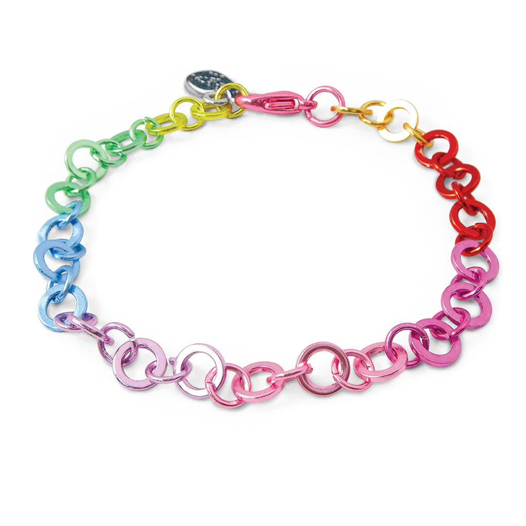 CHARM IT! - Rainbow Chain Bracelet