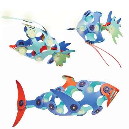 Clixo Deep Ocean Creatures Pack - Little Pickles Toy Store