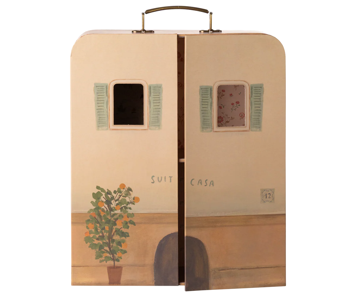Maileg Suitcase House "SuitCasa" - Little Sister and Brother Mouse