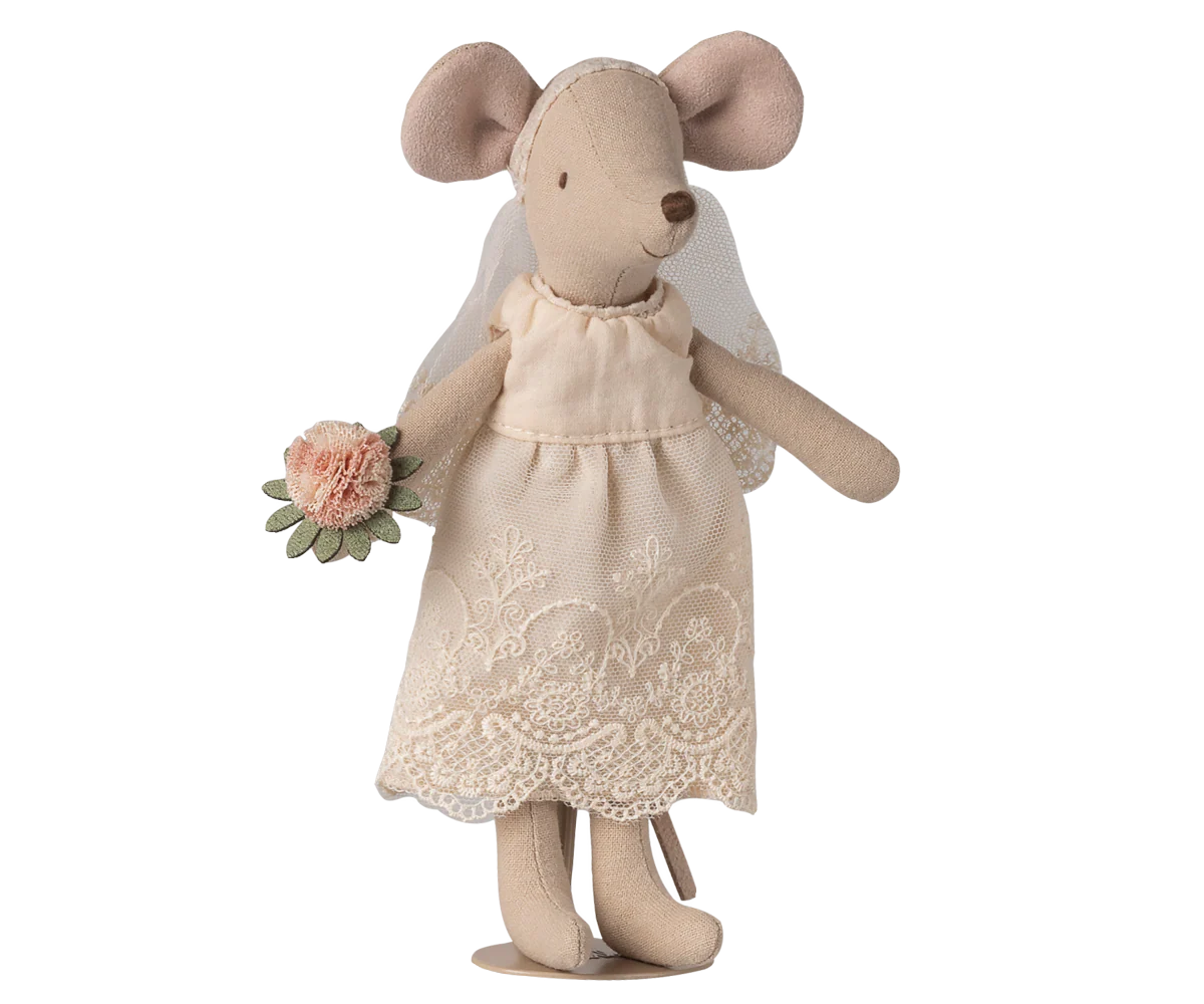 Maileg Wedding Mice Couple in Box, Mum and Dad #17-6300