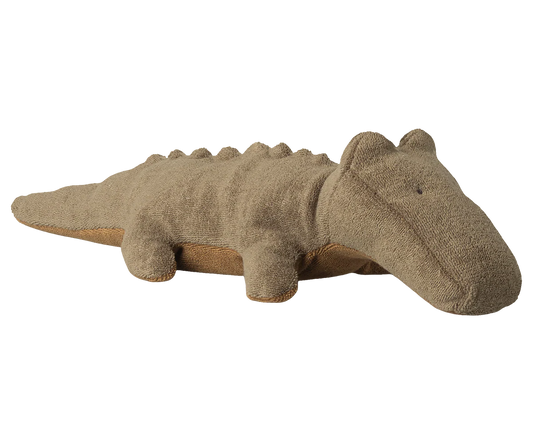 Maileg Safari Friends, Crocodile Small - Olive Green