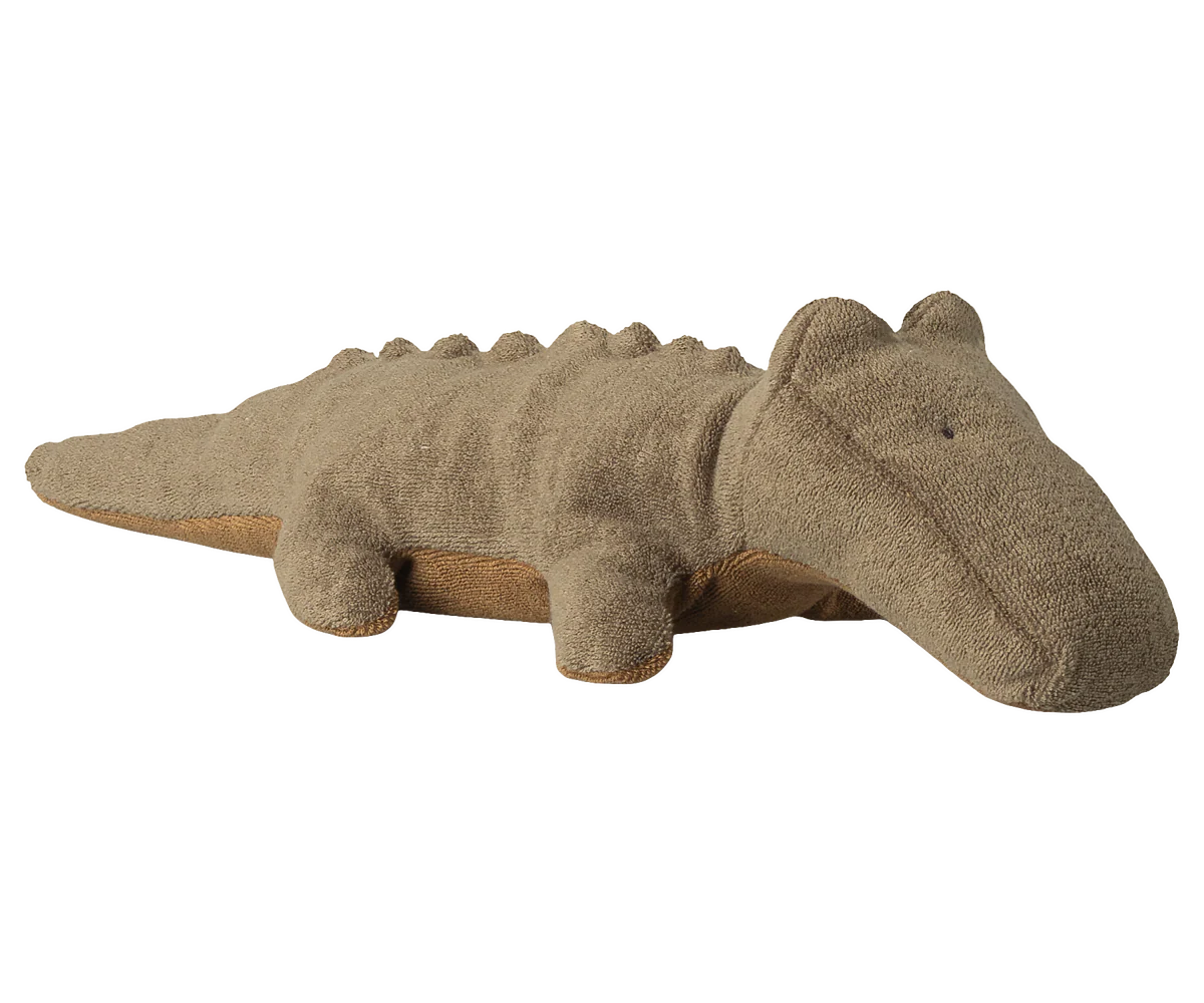 Maileg Safari Friends, Crocodile Small - Olive Green