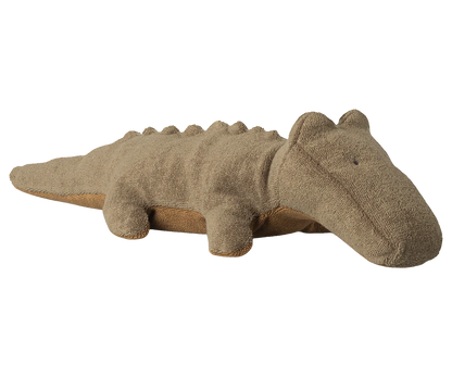 Maileg Safari Friends, Crocodile Small - Olive Green