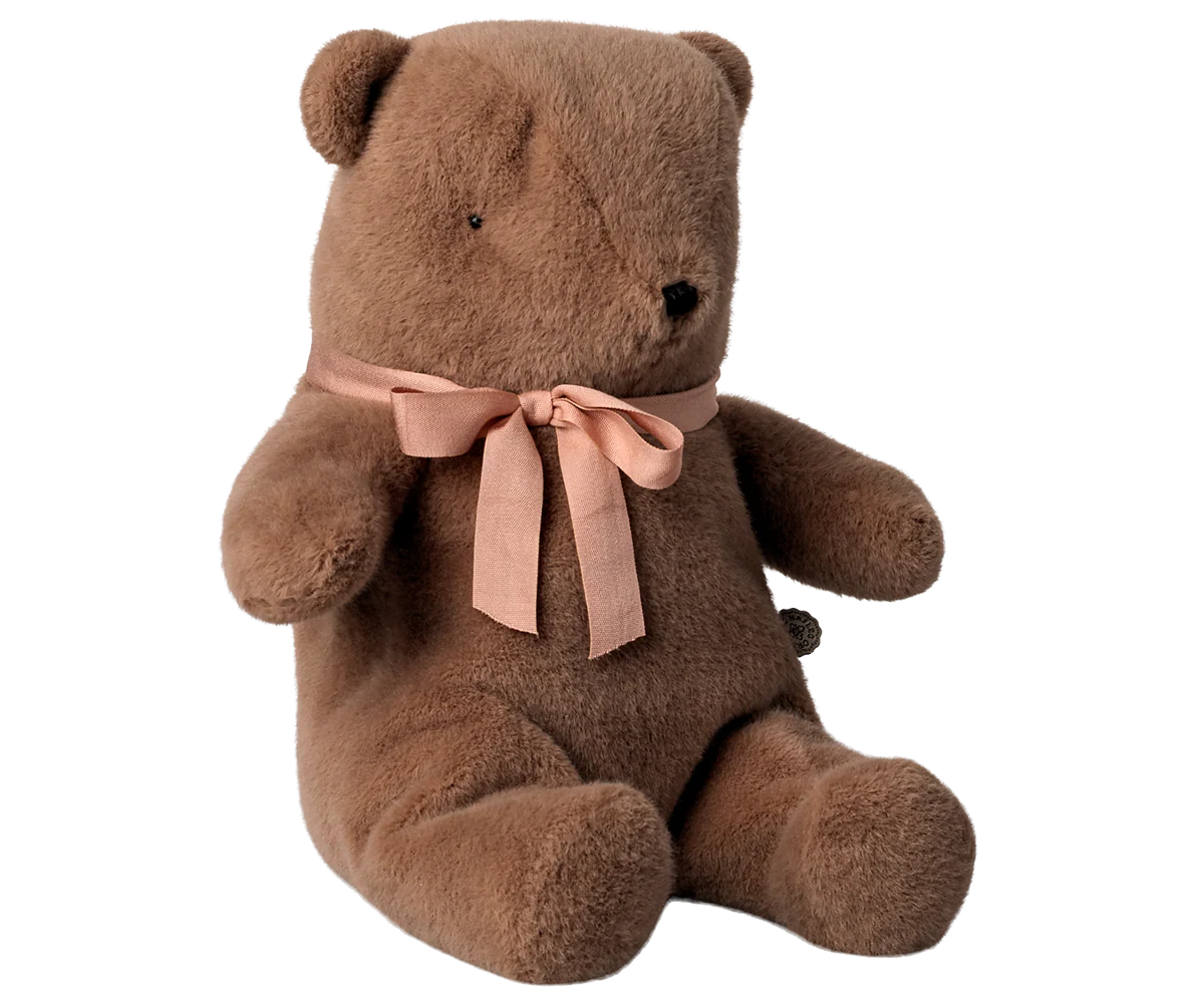 Maileg Teddy Bear, Medium - Soft Brown