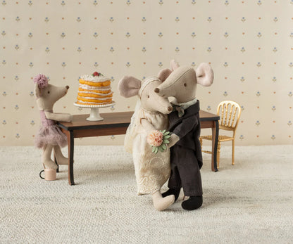 Maileg Wedding Mice Couple in Box, Mum and Dad #17-6300