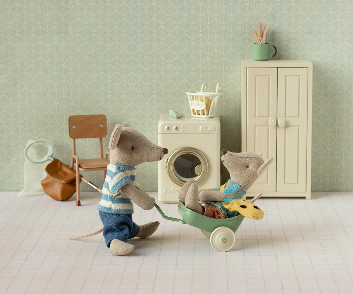 Maileg Little Sister Mouse with Bag
