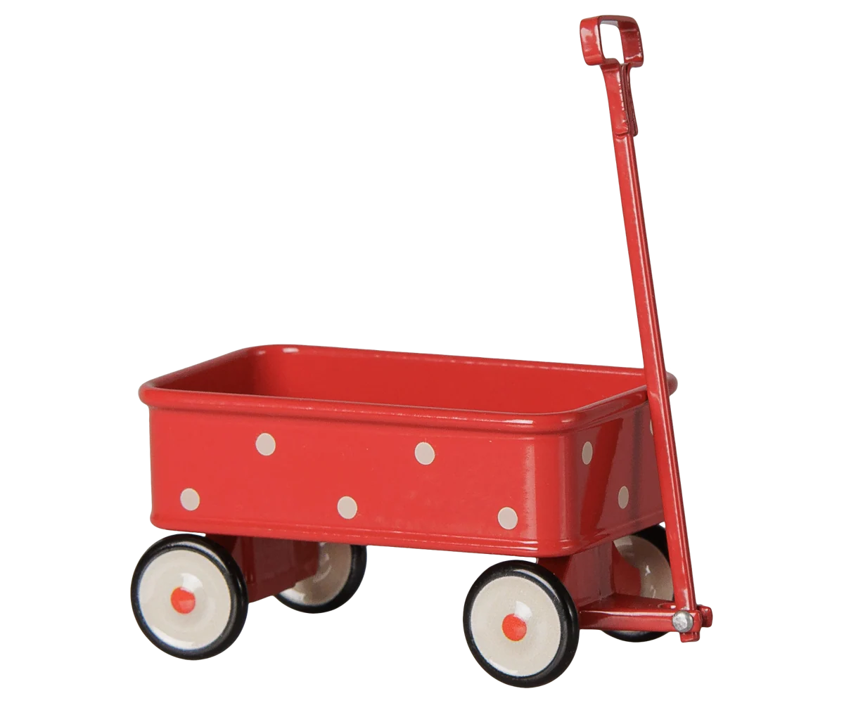 Maileg Wagon, Mouse - Red