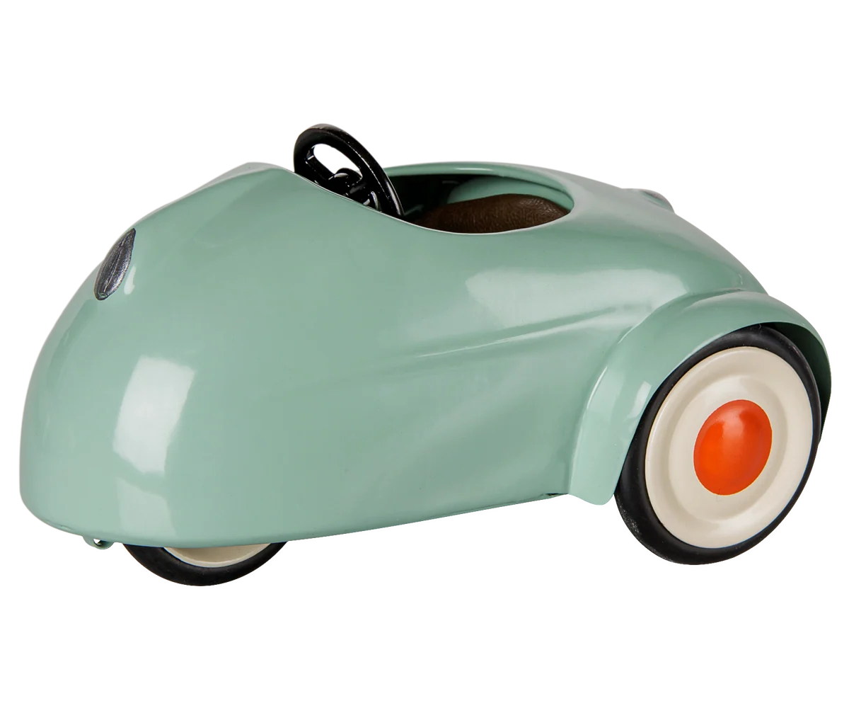 Maileg Car Mouse, Light Mint