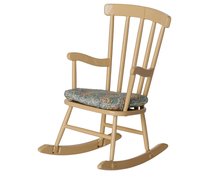 Maileg Rocking Chair, Mouse - Wheat