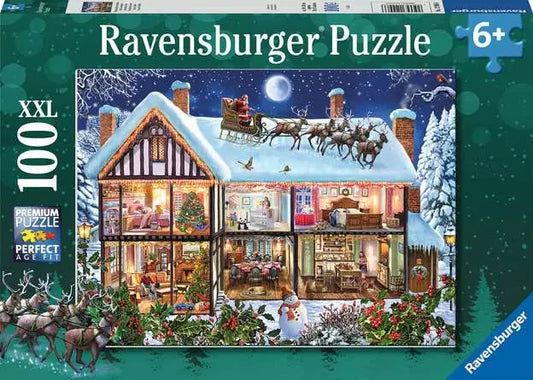 100-Piece Puzzle: Christmas at Home