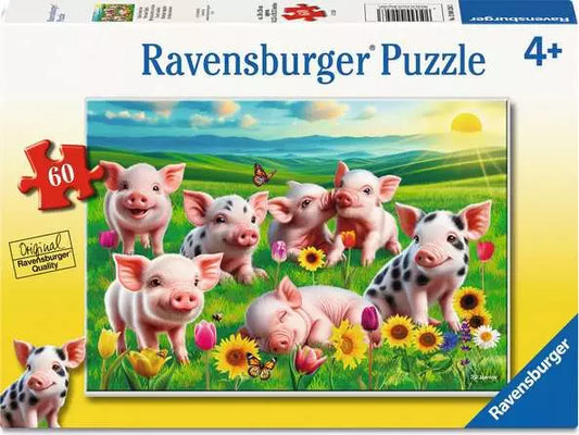 Precious Piglets 60 Piece Puzzle