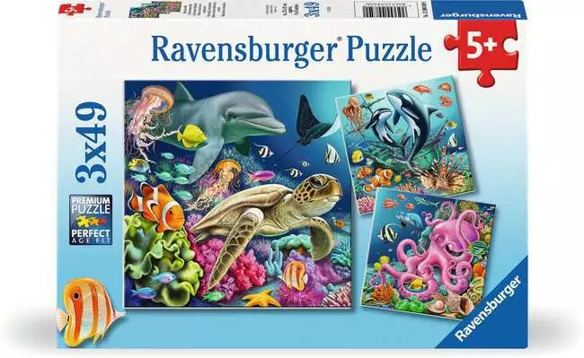 Underwater 3x49 Piece Puzzle