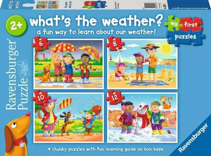 What's The Weather 6/8/10/12- Piece Puzzle - Little Pickles Toy Store