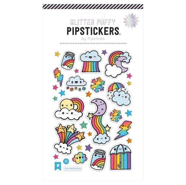 Puffy Pipstickers Cloudbursts