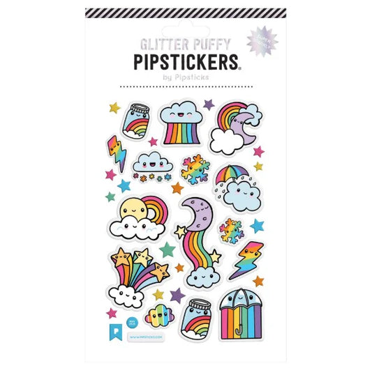 Puffy Pipstickers Cloudbursts