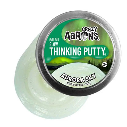 Crazy Aaron's 4" Glow in the Dark Tin Aurora Sky