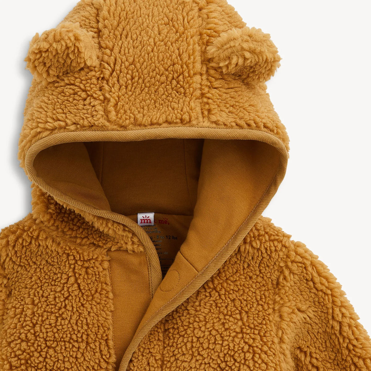 Brown Sherpa Baby Bear Jacket