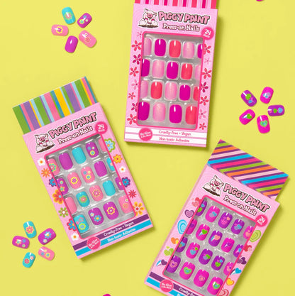 Piggy Paint Happy Hearts Press-On Nails