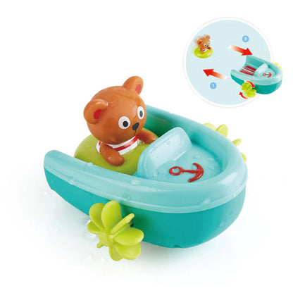 Tubing Pull-back Boat - Little Pickles Toy Store