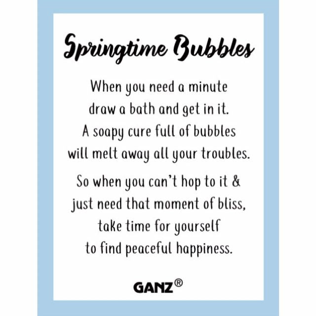 Springtime Bubbles Charm