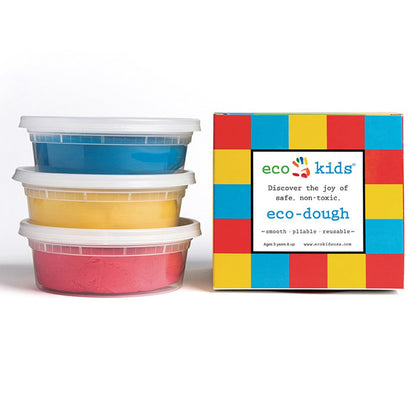 Eco-Dough 3-Pack – The Color Wheel "Primary" - Little Pickles Toy Store