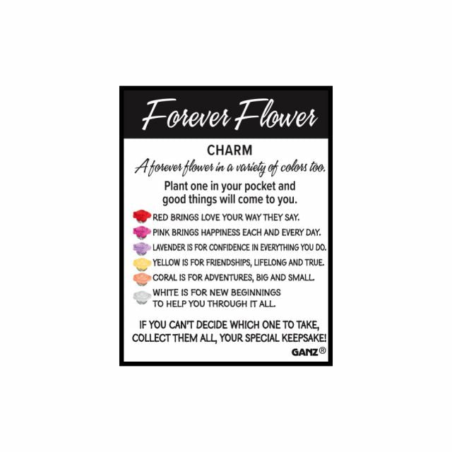 Forever Flower Pocket Charm