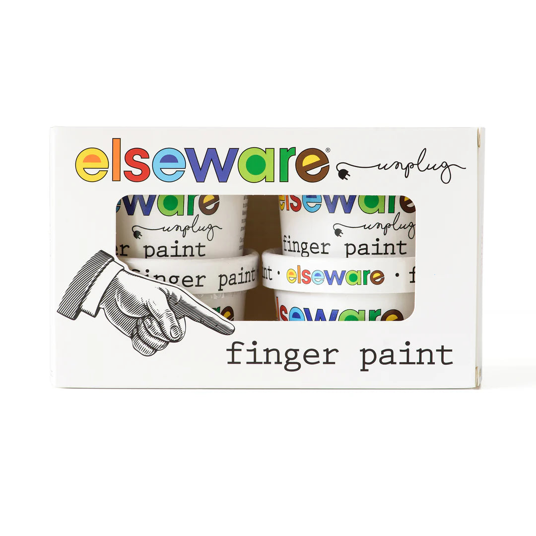 Elsewhere Unplug Finger Paints - 4 Pack - Little Pickles Toy Store