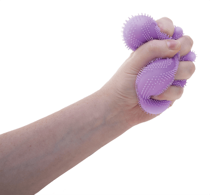 Schylling Official NeeDoh Fuzz Ball Flower Power - No Returns or Refunds