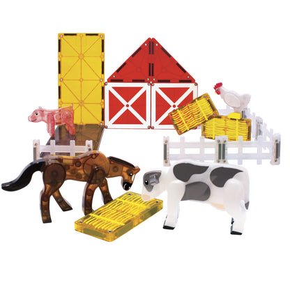 Magna-Tiles Farm Animals 25-Piece Set - Little Pickles Toy Store