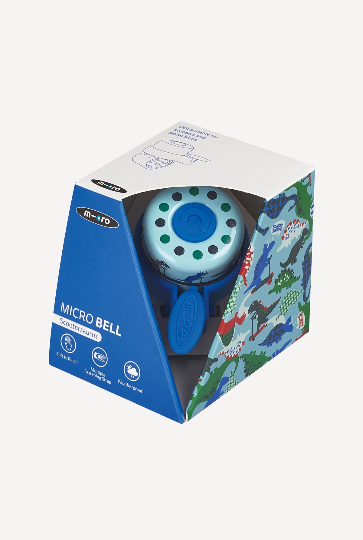 Micro Bells Dinosaur Scooter Bell