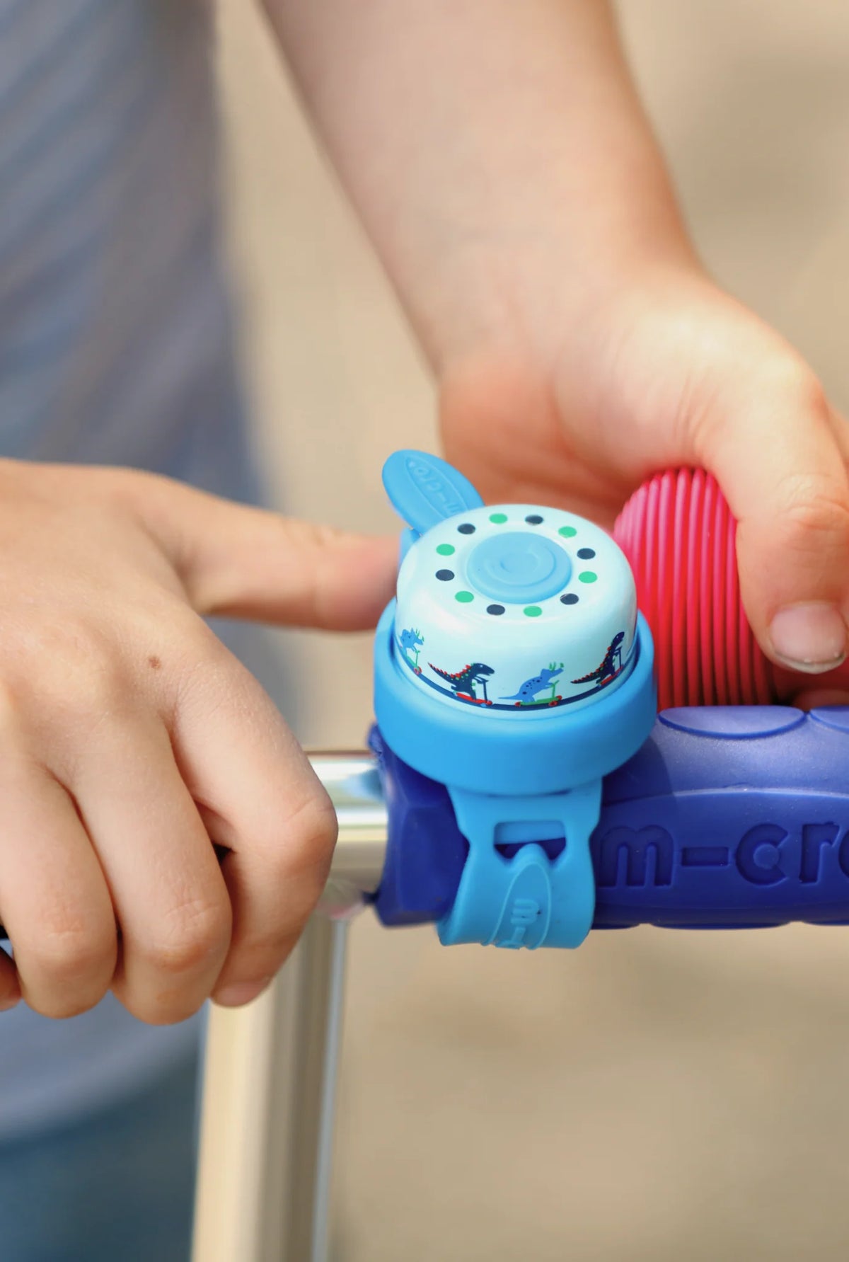 Micro Bells Dinosaur Scooter Bell