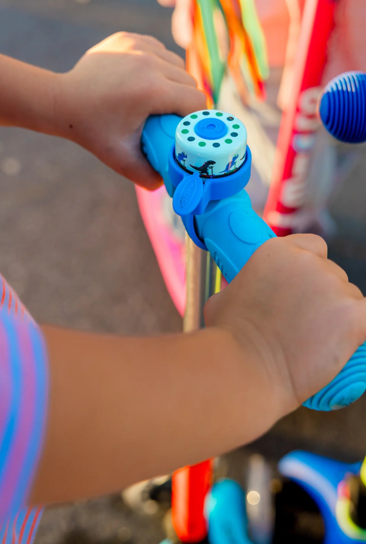 Micro Bells Dinosaur Scooter Bell