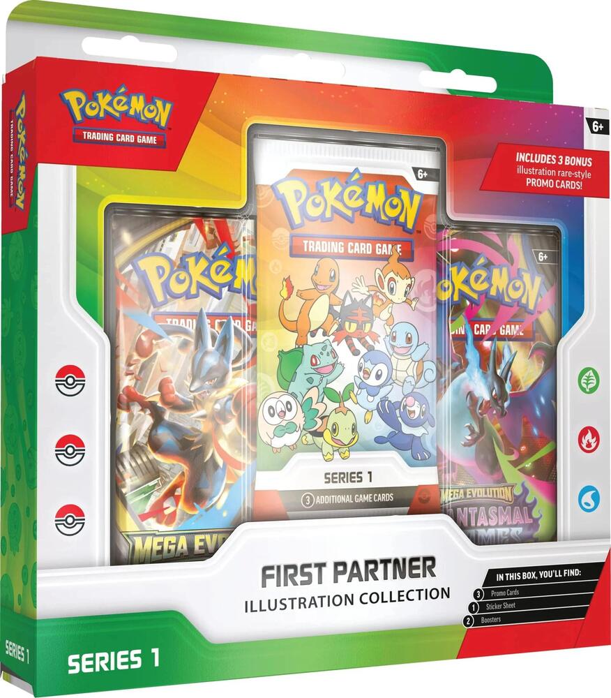 POKEMON: First Partner Illustration Collection: Series 1