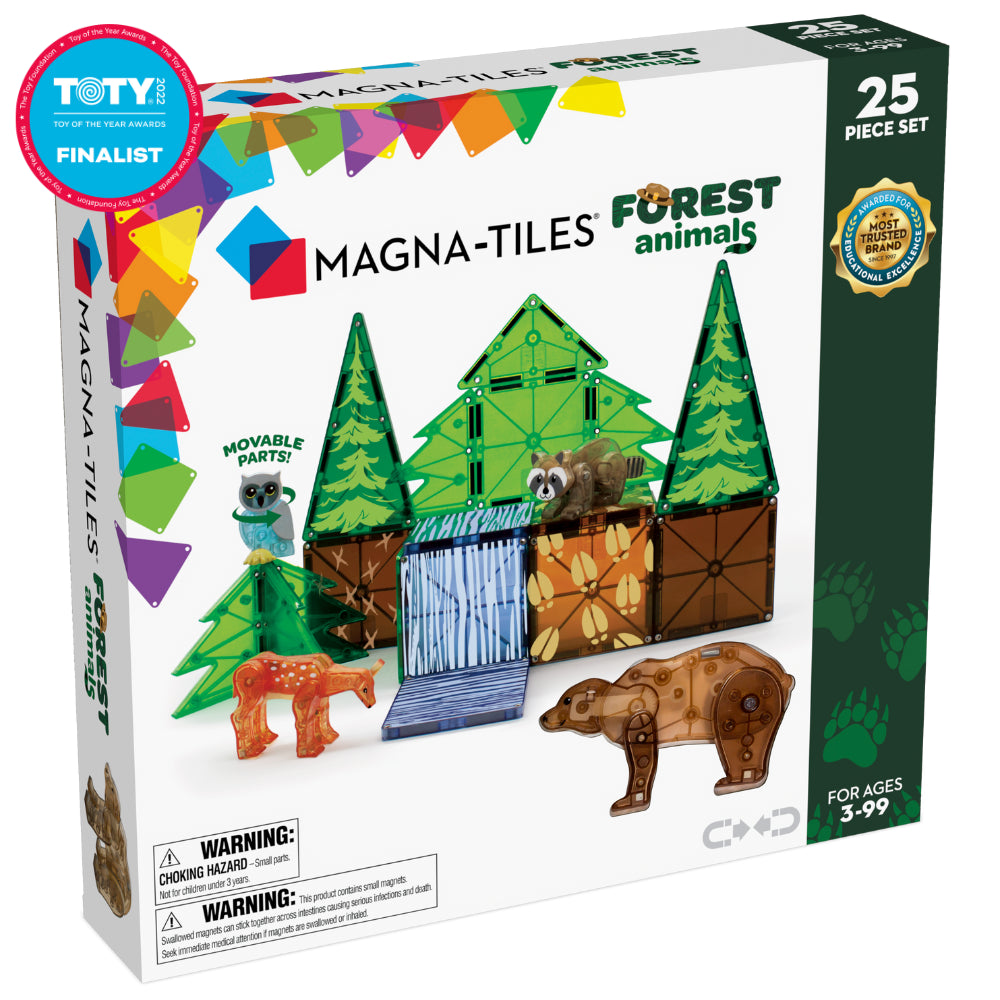 Magna-Tiles Forest Animals 25-Piece Set