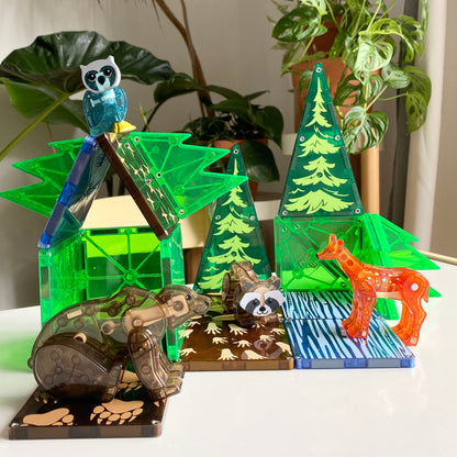 Magna-Tiles Forest Animals 25-Piece Set - Little Pickles Toy Store