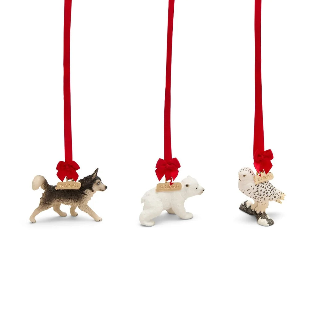 Schleich Limited Edition Holiday Ornaments Frosty Friends
