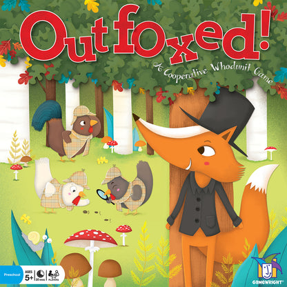 Gamewright Outfoxed - Little Pickles Toy Store